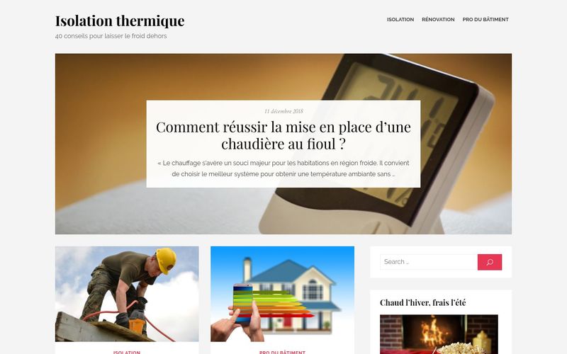 Isolation thermique - 40 conseils pour laisser le froid dehors